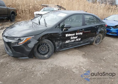 2020 Toyota Corolla Le from USA, damaged, VIN JTDEPRAE2LJ017817